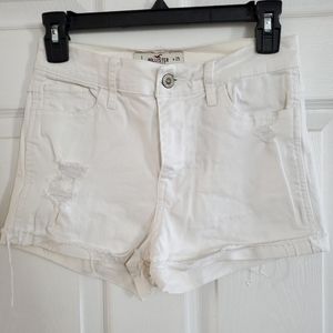 High rise shorts
